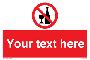 Custom prohibition no alcohol